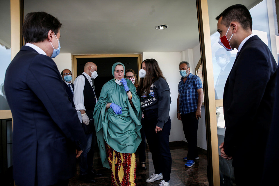 Silvia Romano memeluk Islam setelah menjadi tawanan Asy-Syabaab Somalia