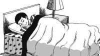 Ilustrasi orang Tidur PNG