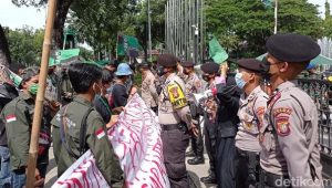 HMI Demo Anies. Foto: Detiknes