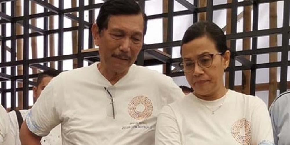 Luhut dan Sri Mulyani