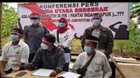 Konferensi Pers Pemuda Utara Bergerak