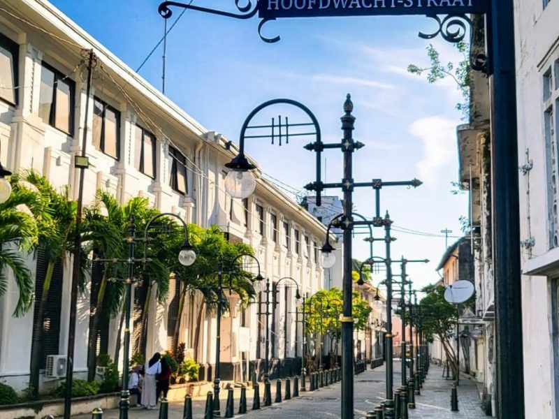 Potret arsitektur di Kota Lama Semarang