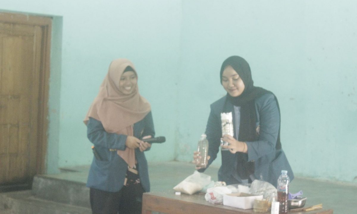 Proses pembuatan filter air sederhana 