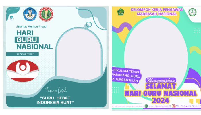 30 Twibbon Hari Guru Nasional 25 November 2024 Paling Populer dan Keren, Gratis!