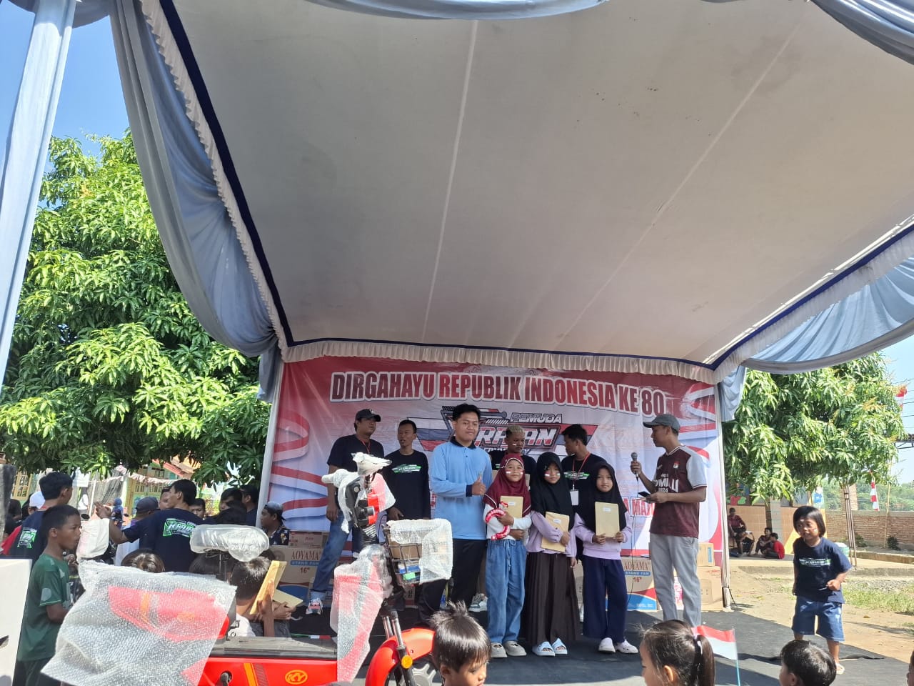 jalan sehat HUT RI Dukuh Krajan